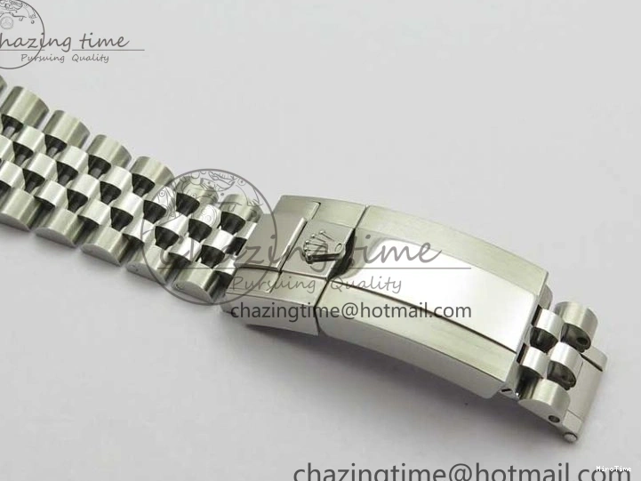 MiroTime 0401 GMT-Master II White Blue Diamonds Bezel 904L Steel GMF Best Edition Black Dial On Jubilee Bracelet SA3285 CHS V Original 2579